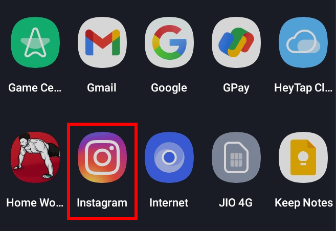 Apri l'app di Instagram sul tuo dispositivo. | puoi retrodatare i post di instagram