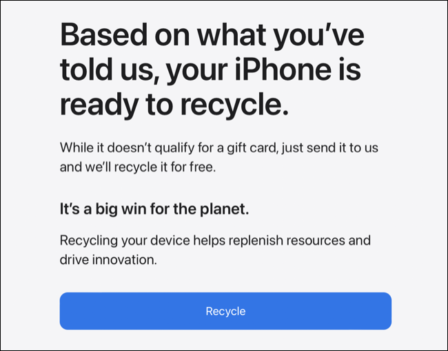 Recyclez votre iPhone avec Apple Trade In