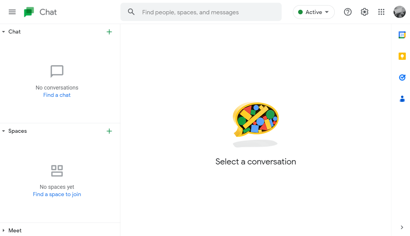 موقع Google Chat