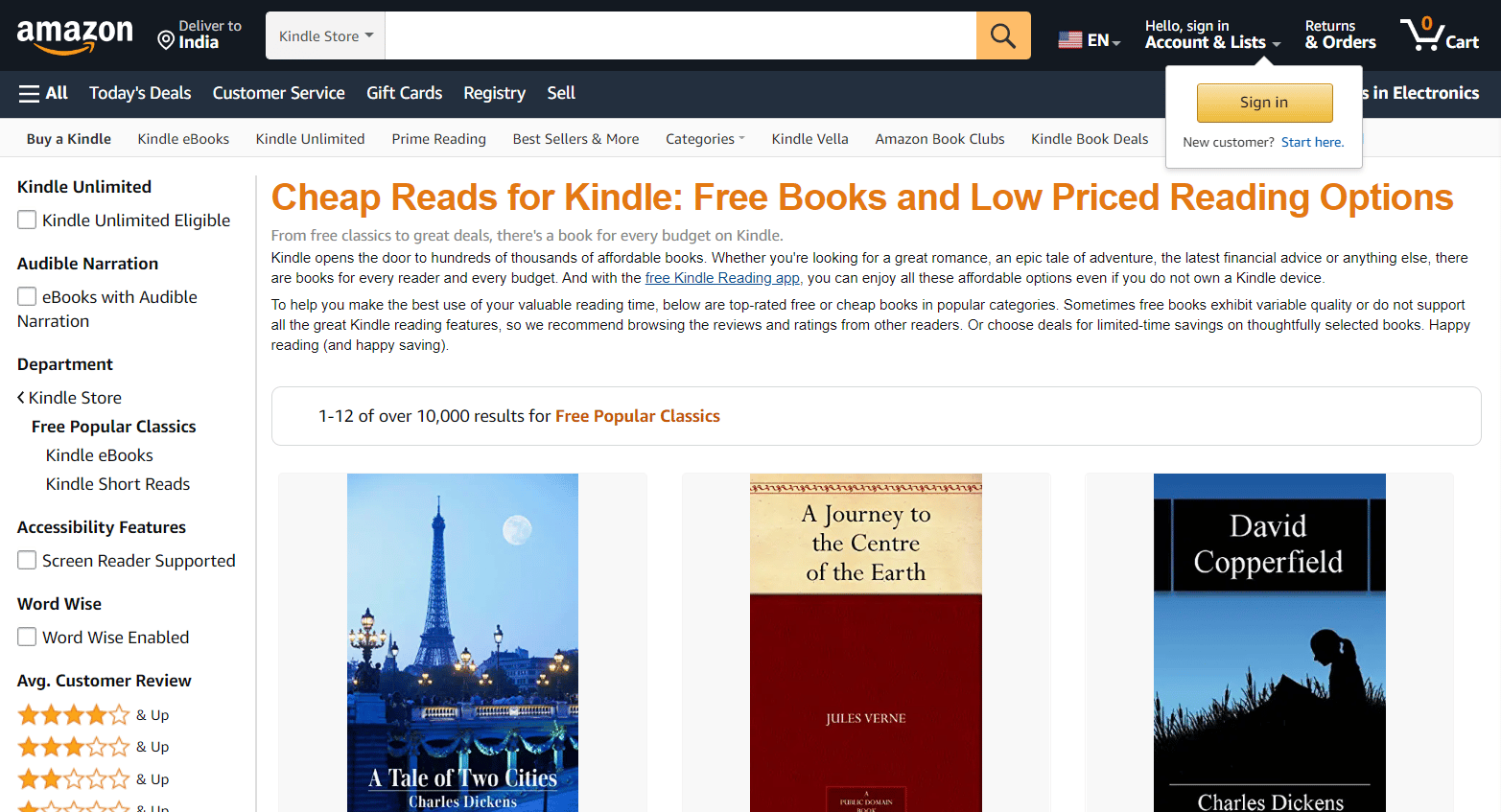 หนังสือ Amazon Kindle 22 เว็บไซต์ที่ดีที่สุดและปลอดภัยสำหรับดาวน์โหลดหนังสือเรียนฟรี