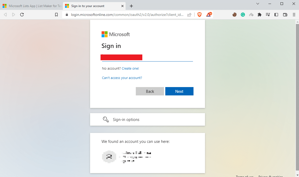 inserisci le tue credenziali corrette per accedere. Che cos'è Microsoft Lists e a cosa serve?