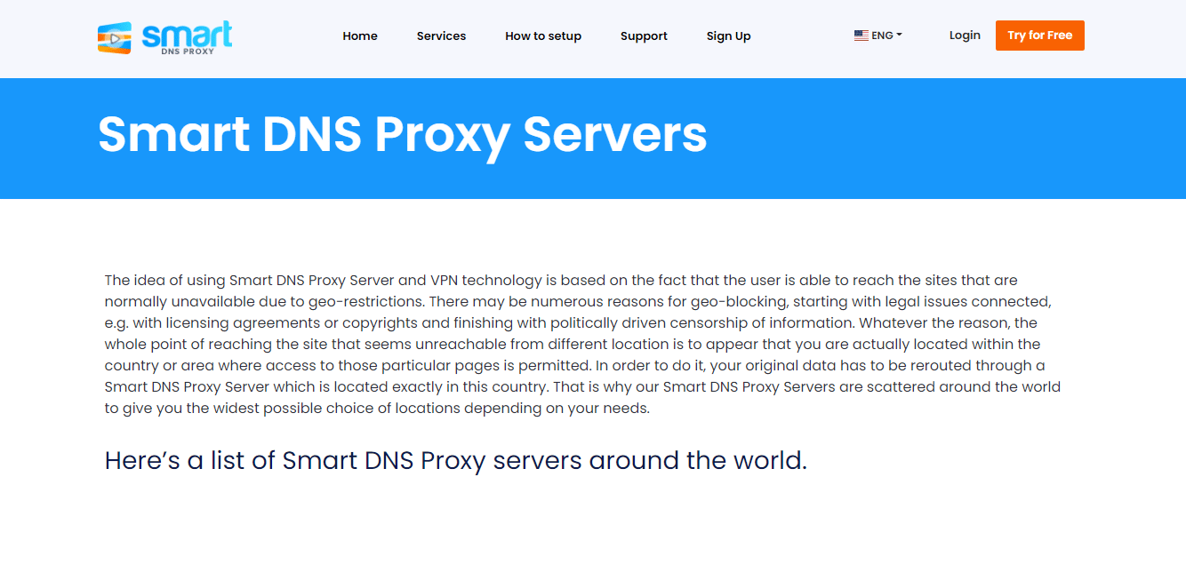 inteligentne narzędzie proxy dns