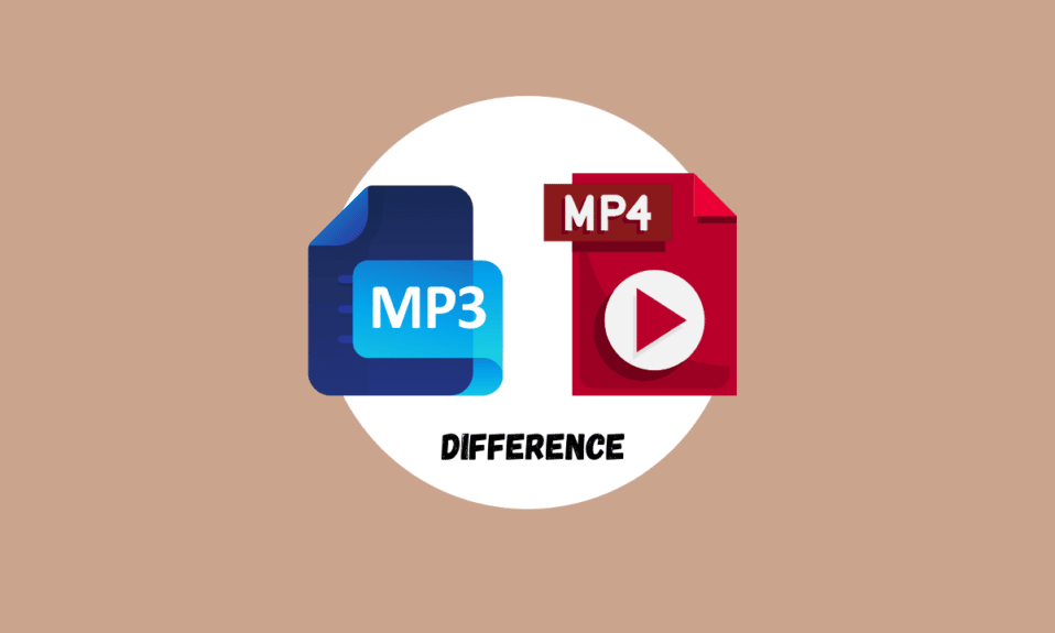 Qual é a diferença entre MP3 e MP4?