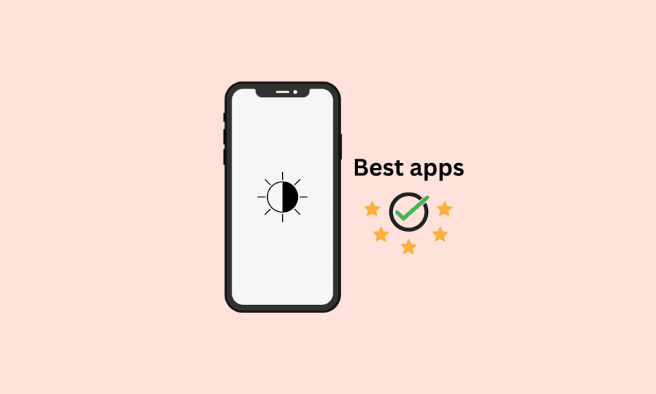 화면 밝기를 줄이는 최고의 앱 20개