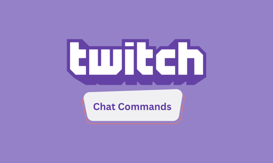 Comandos de chat de Twitch para espectadores