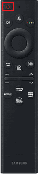 bouton d'alimentation télécommande tv samsung