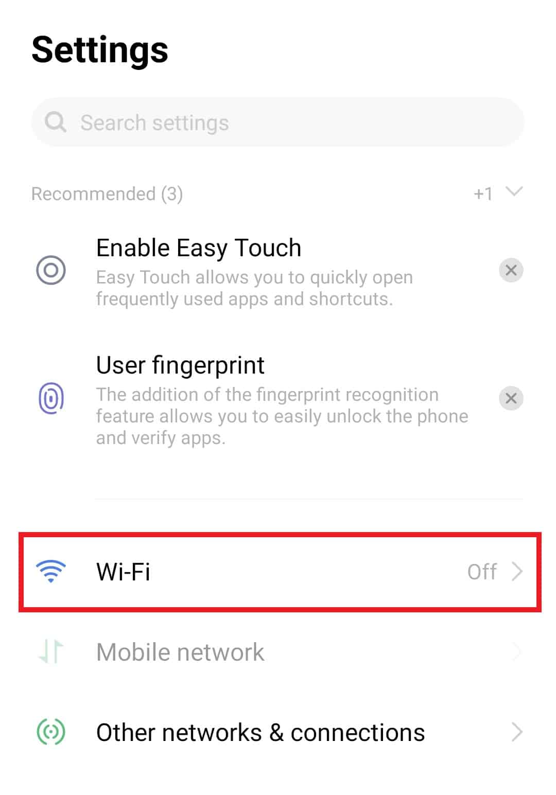 اضغط على Wi-Fi. 8 إصلاحات لخطأ اتصال Wi-Fi ER01 شهادة غير صالحة