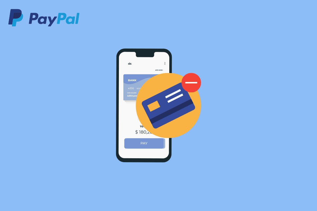 Come rimuovere la carta da PayPal