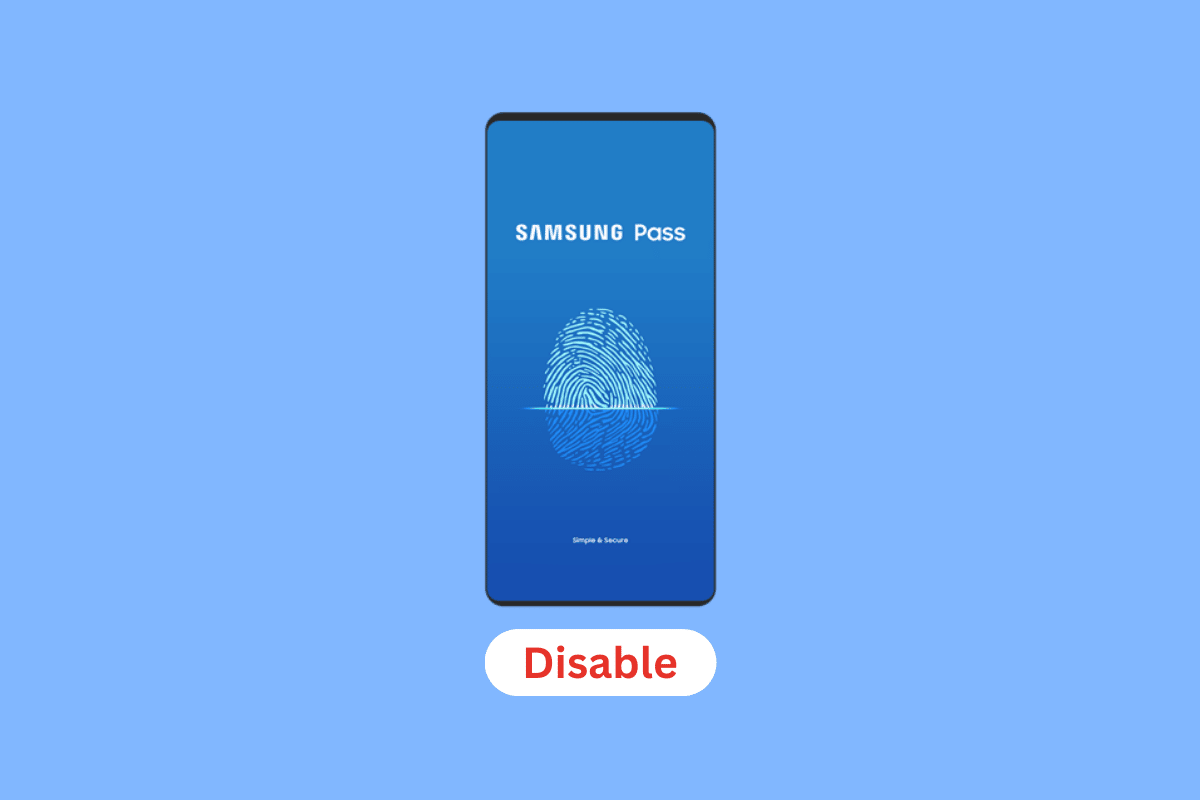 Comment désactiver Samsung Pass