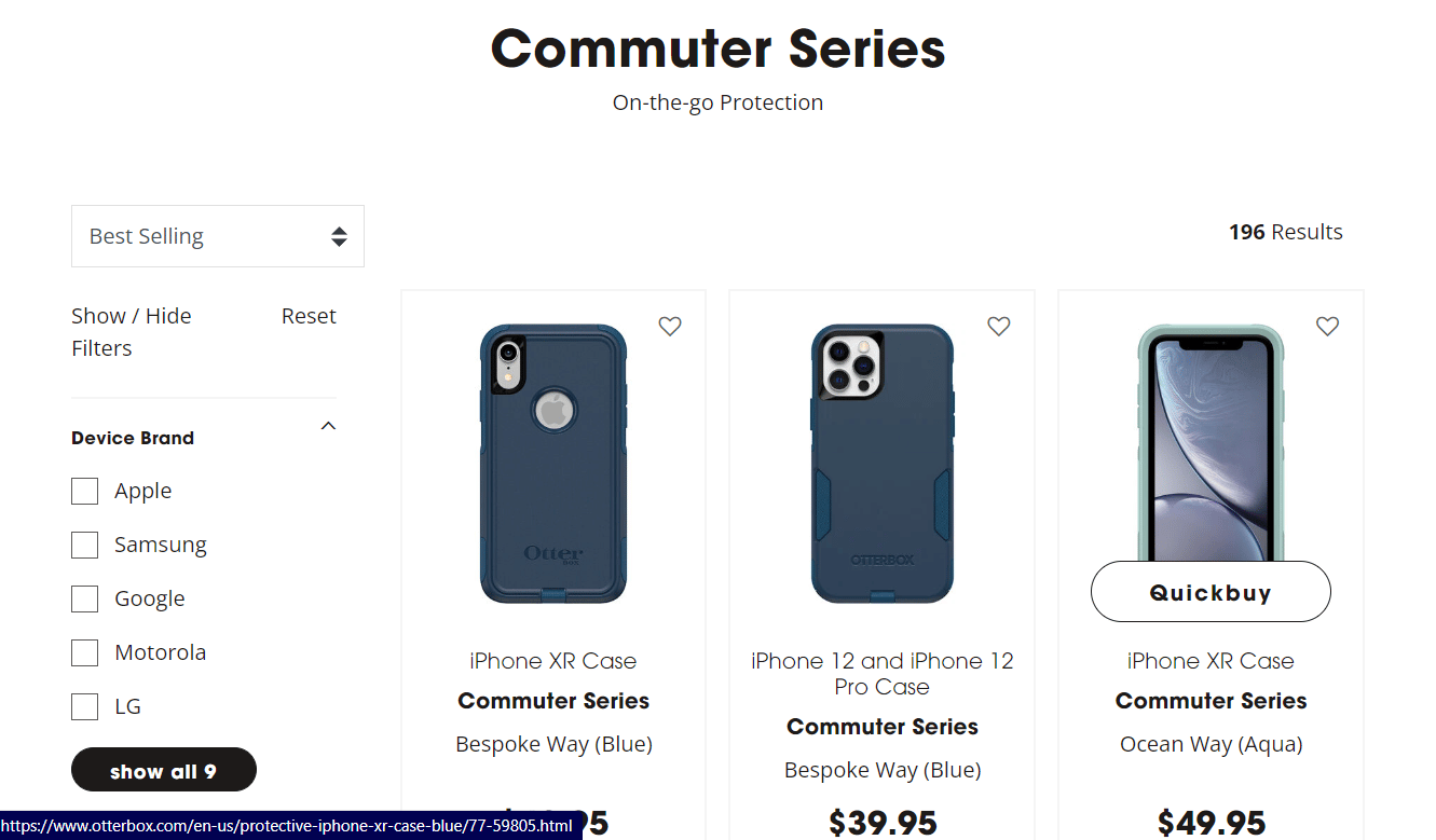 ชุด OtterBox Commuter