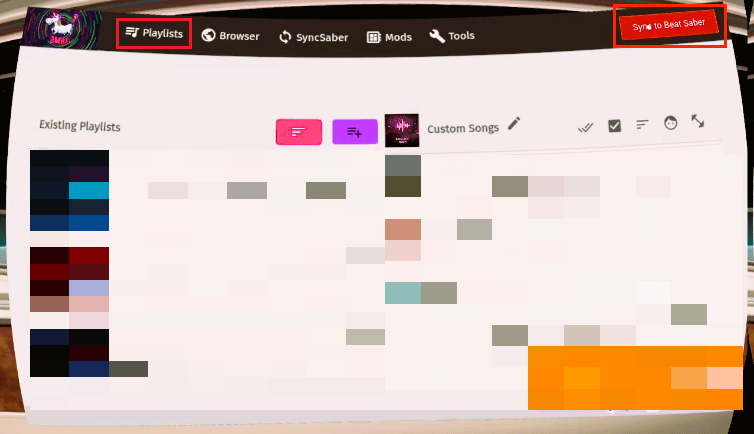 sincronizar para vencer a sable. Cómo obtener canciones personalizadas en Beat Saber sin PC