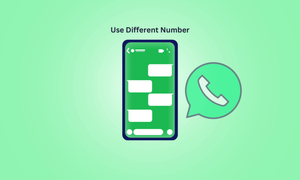 Como usar número de telefone diferente no WhatsApp