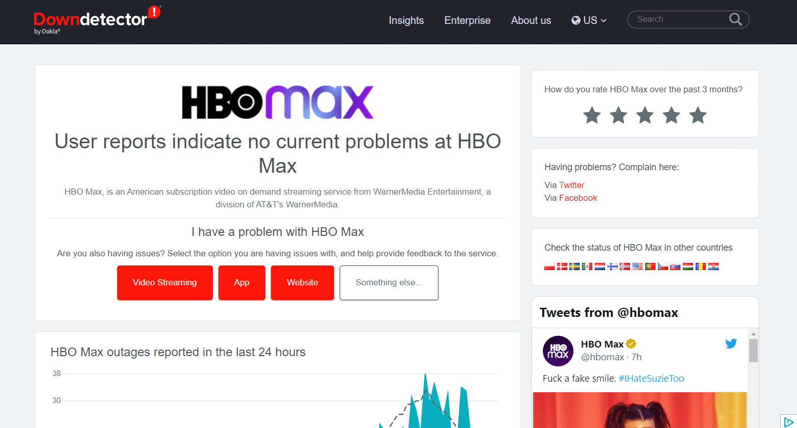 Espere el tiempo de actividad del servidor HBO Max | Cómo arreglar HBO Max que no funciona en iPhone