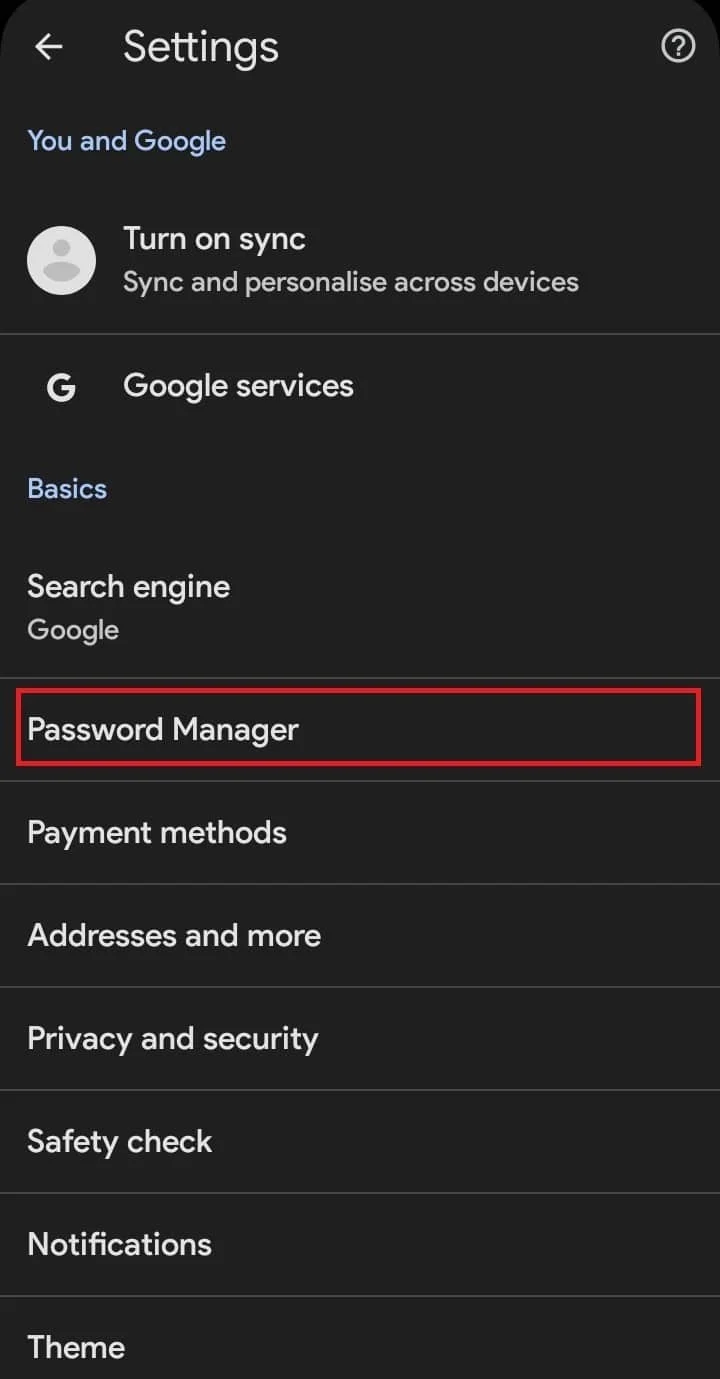 Suchen Sie nach Password Manager