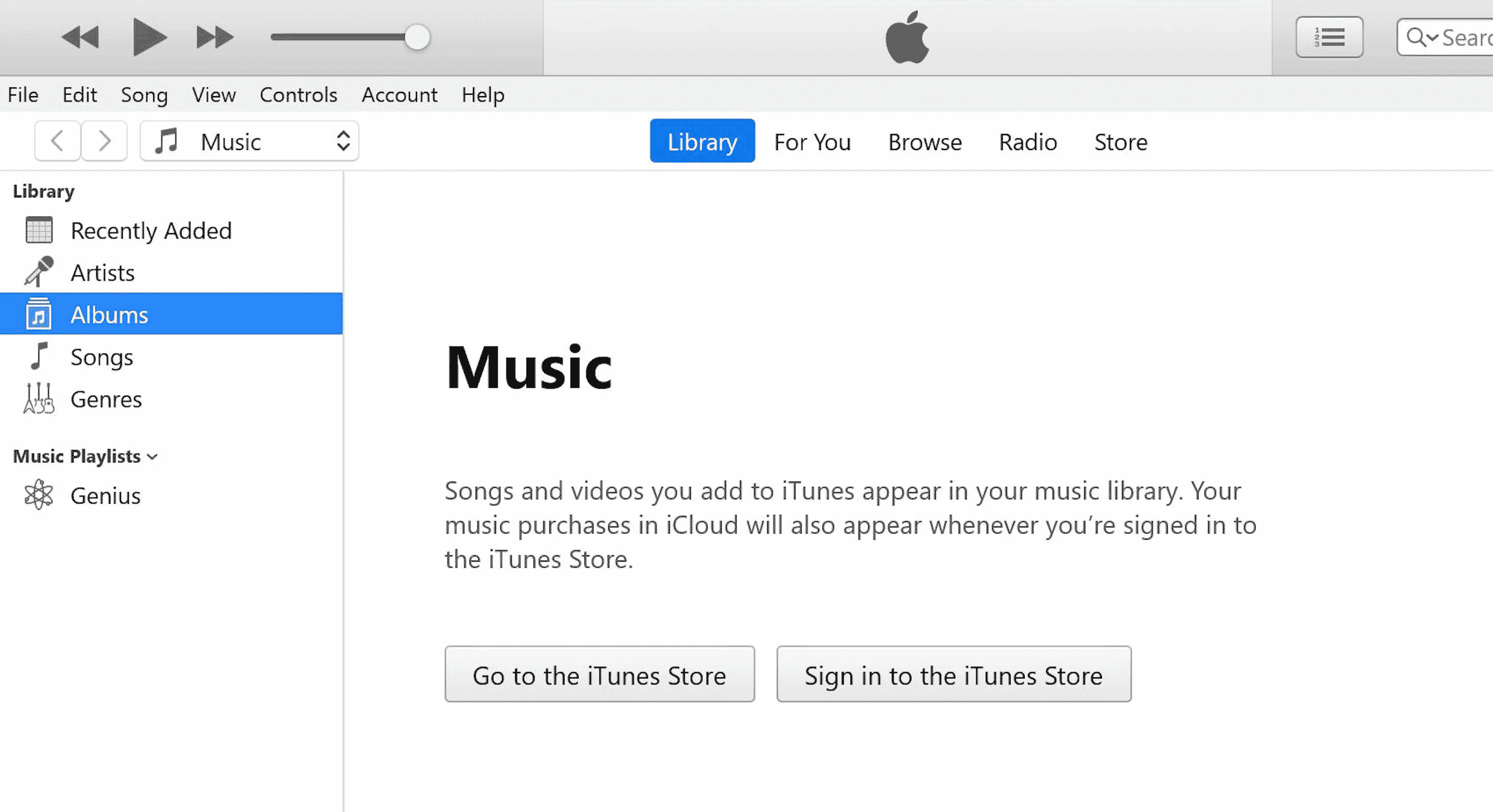 abra o aplicativo iTunes no seu PC ou laptop