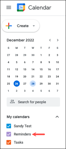 Pengingat kalender diaktifkan