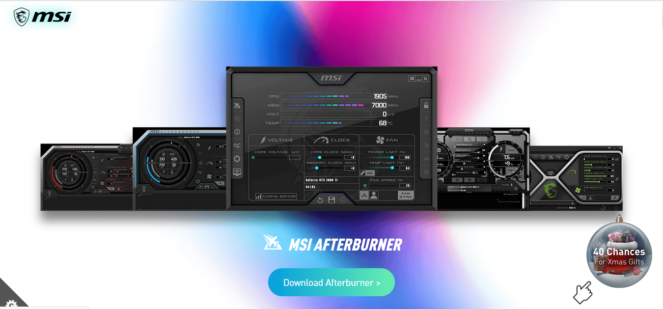 Программа MSI Afterburner