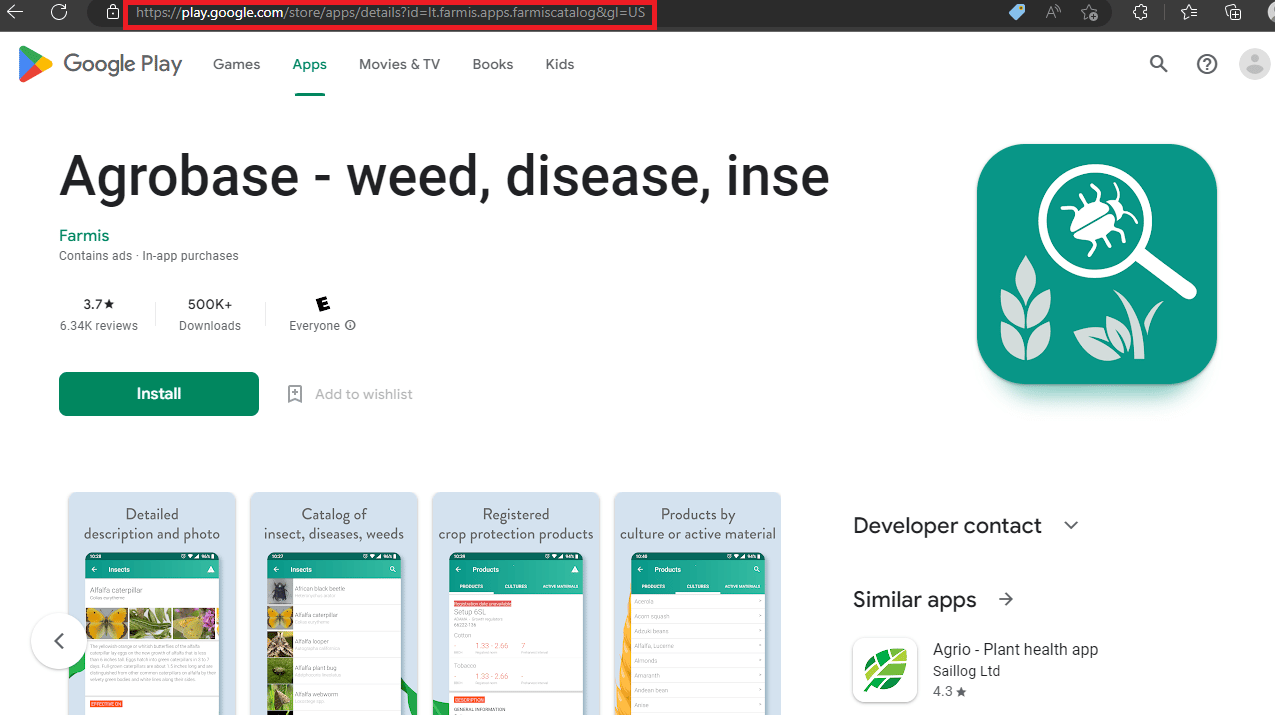 Agrobase - Weed, Disease, Insect Homepage