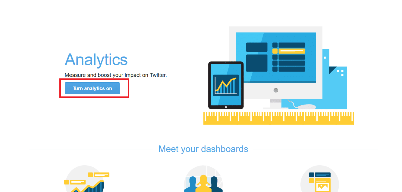 Kliknij opcję Włącz Analytics