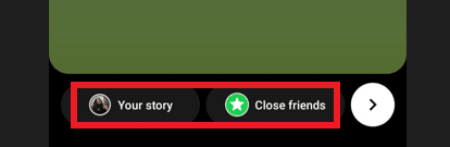 이제 아래의 스토리를 탭하여 다시 게시하거나 가까운 친구만 추가할 수도 있습니다. Instagram에 스토리를 다시 게시하는 방법