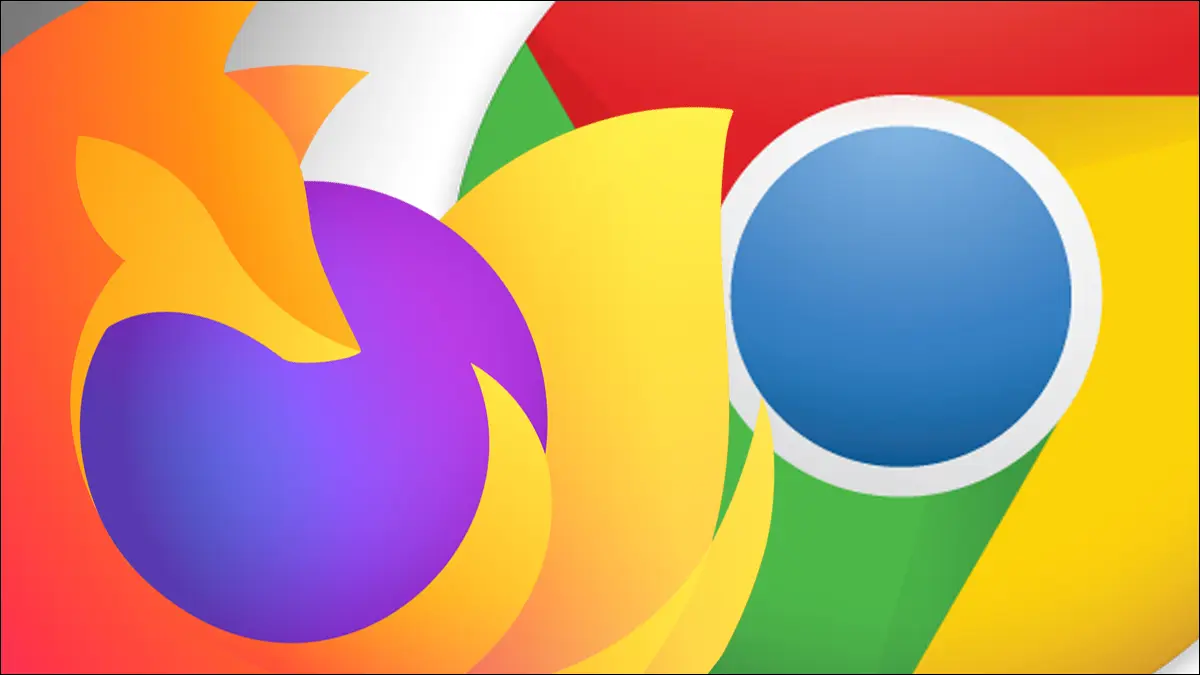 شعار Chrome و Firefox