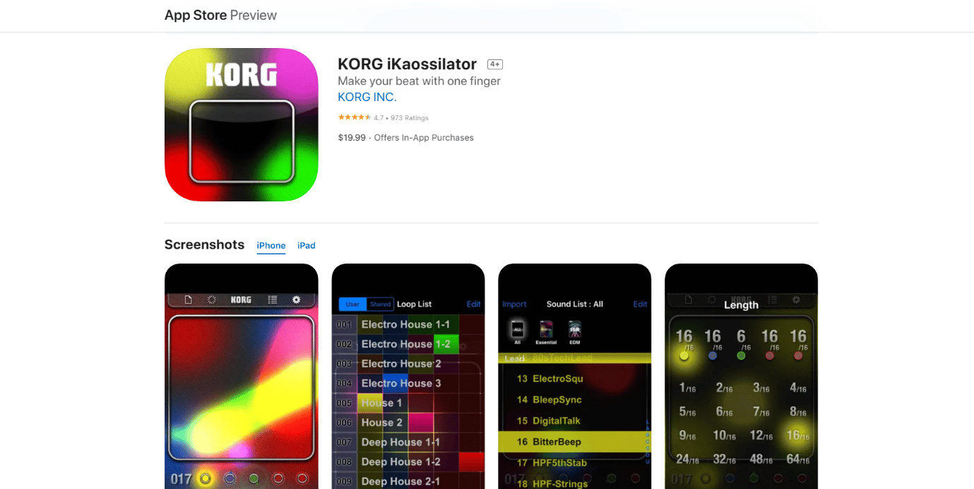 KORG iKaossilator