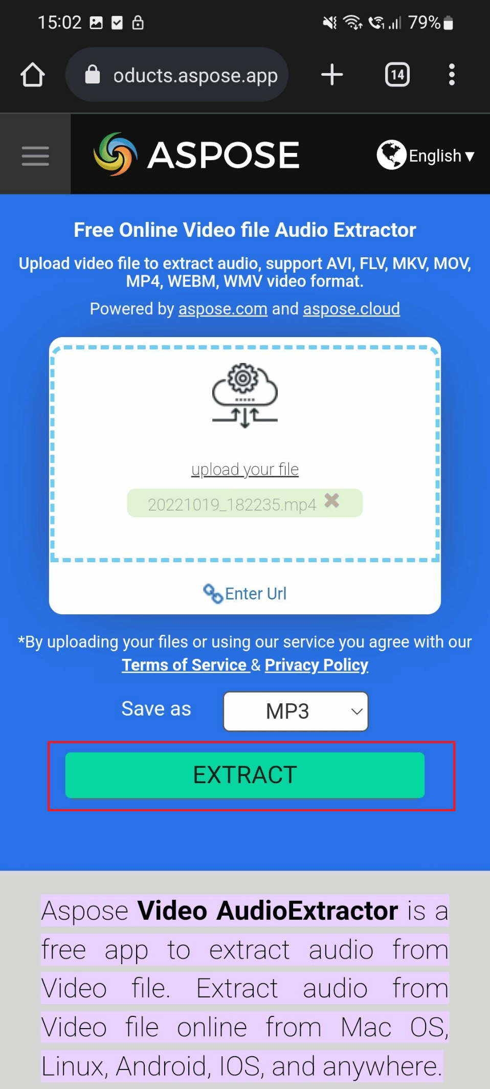 ekstrak di aspose. Cara Mengekstrak Audio dari Video di Android