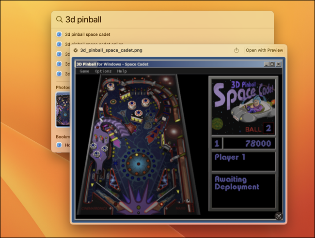 Utilizați Quick Look în rezultatele căutării Spotlight