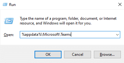 Microsoft チームの appdata フォルダー