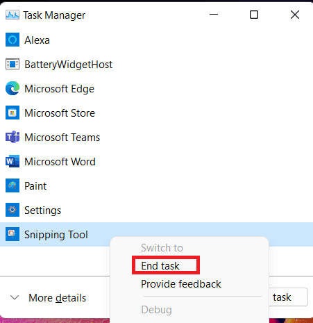 tugas akhir. 9 Cara Mengatasi Snip dan Sketch Tidak Berfungsi di Windows 10 dan 11