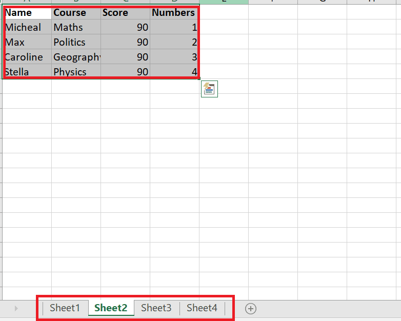 Jetzt wird Ihr Arbeitsblatt durch Zeile | in mehrere Dateien aufgeteilt So teilen Sie eine Excel-Datei zeilenweise in mehrere Dateien auf