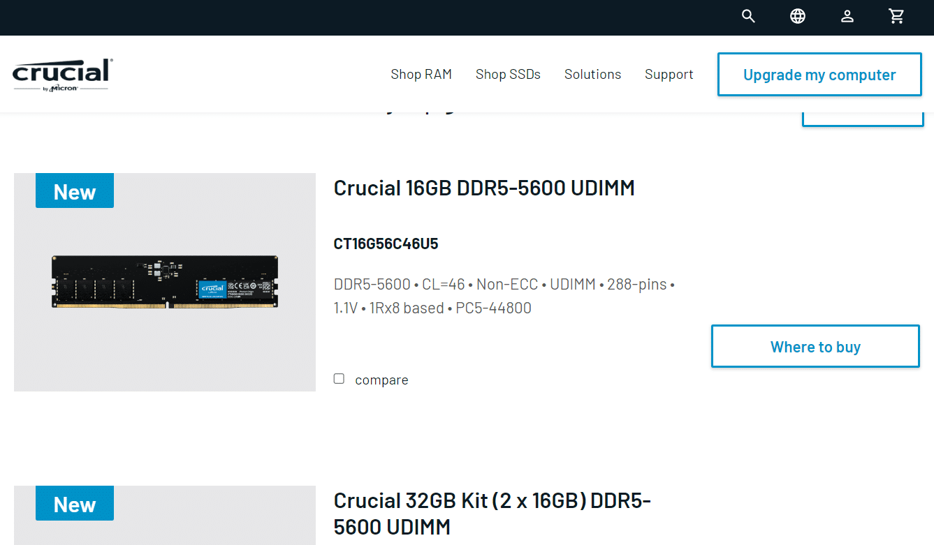 關鍵內存 | DDR4 與 DDR5 遊戲