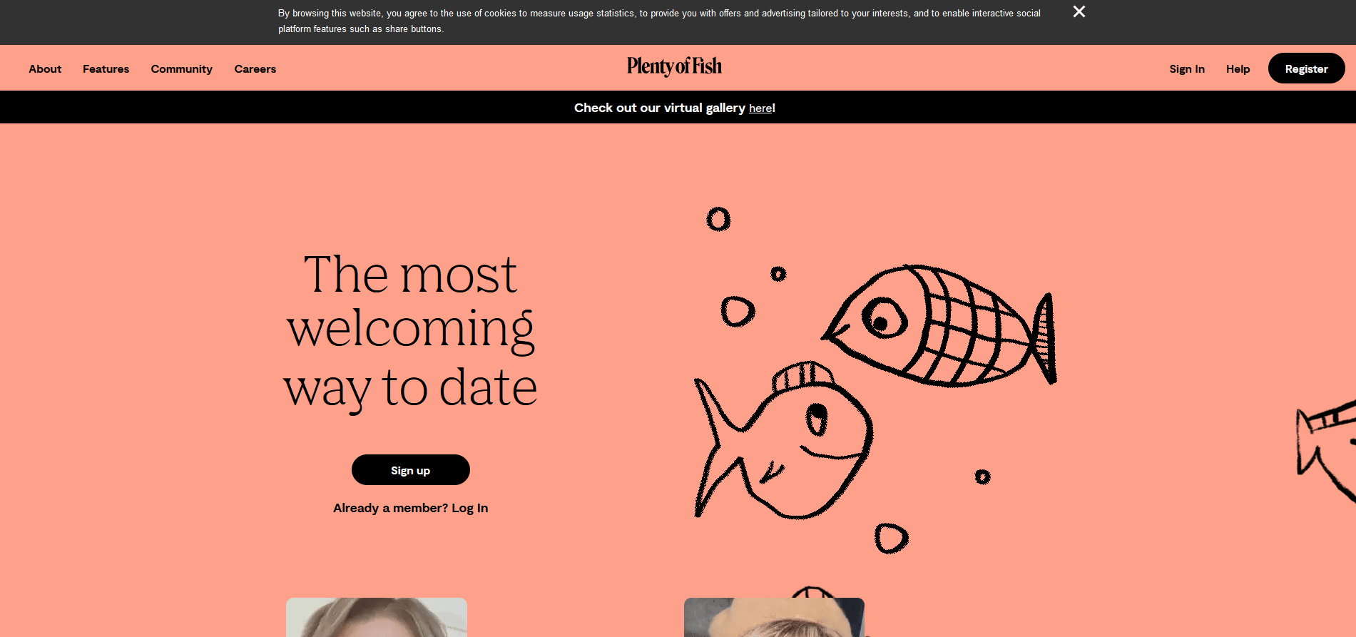 Sitio oficial de Plenty of Fish