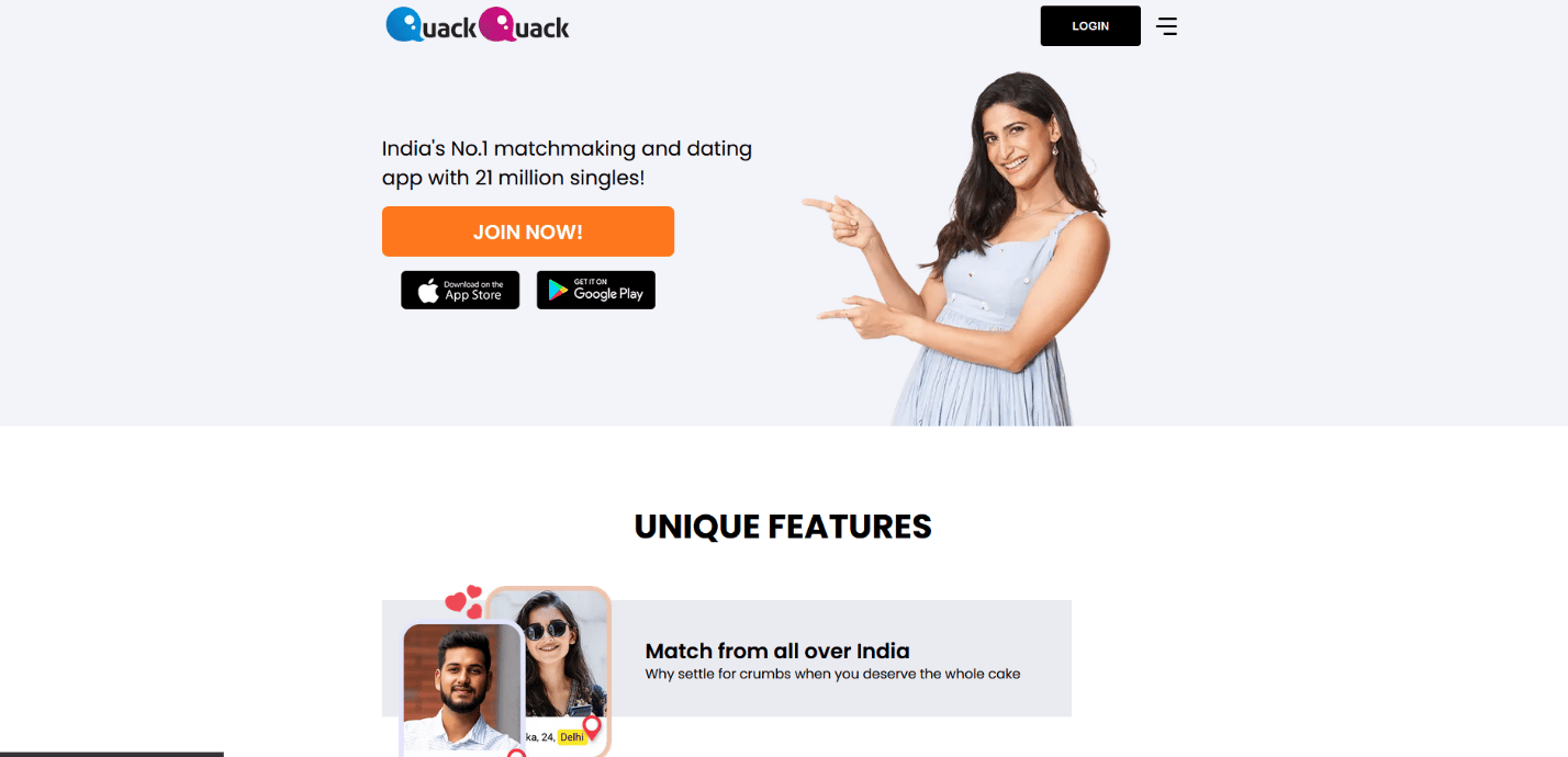 Site oficial do QuackQuack