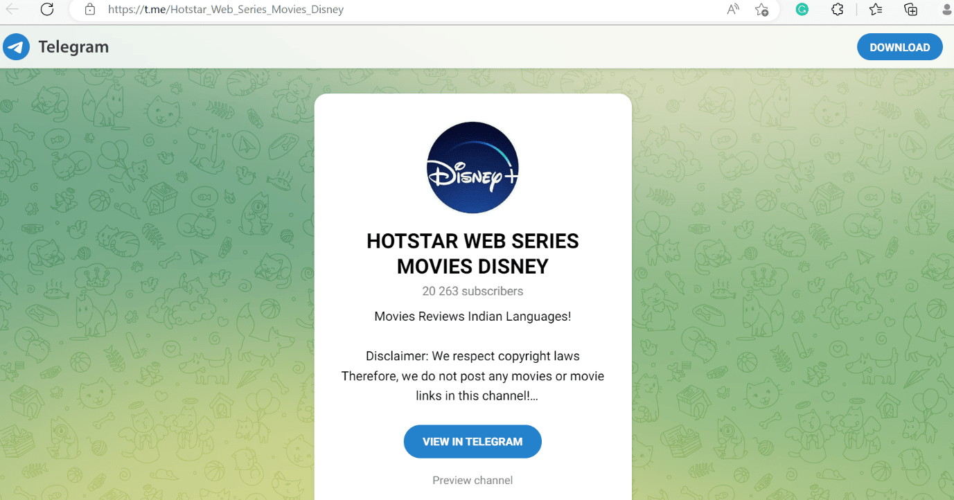 hotstar web série films disney