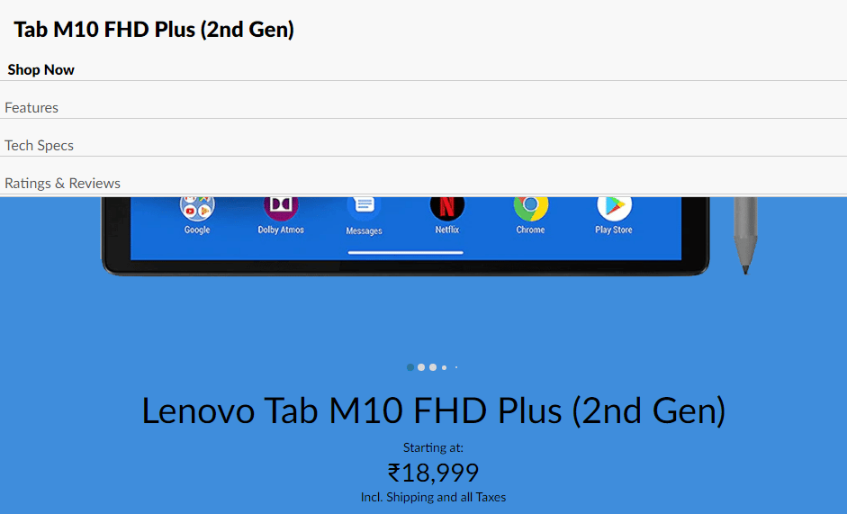 lenovo m10 más