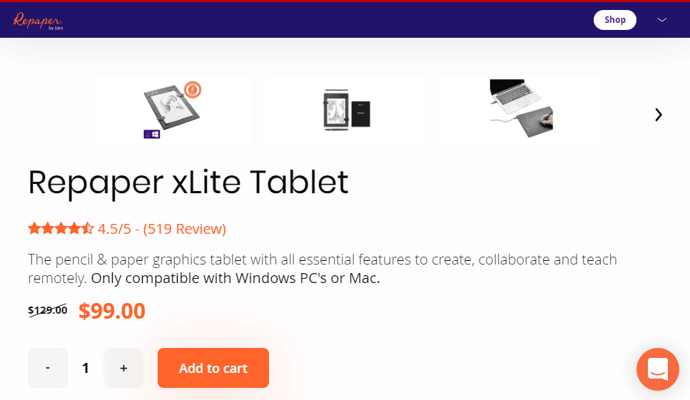 iskn Repaper Xlite Tablet