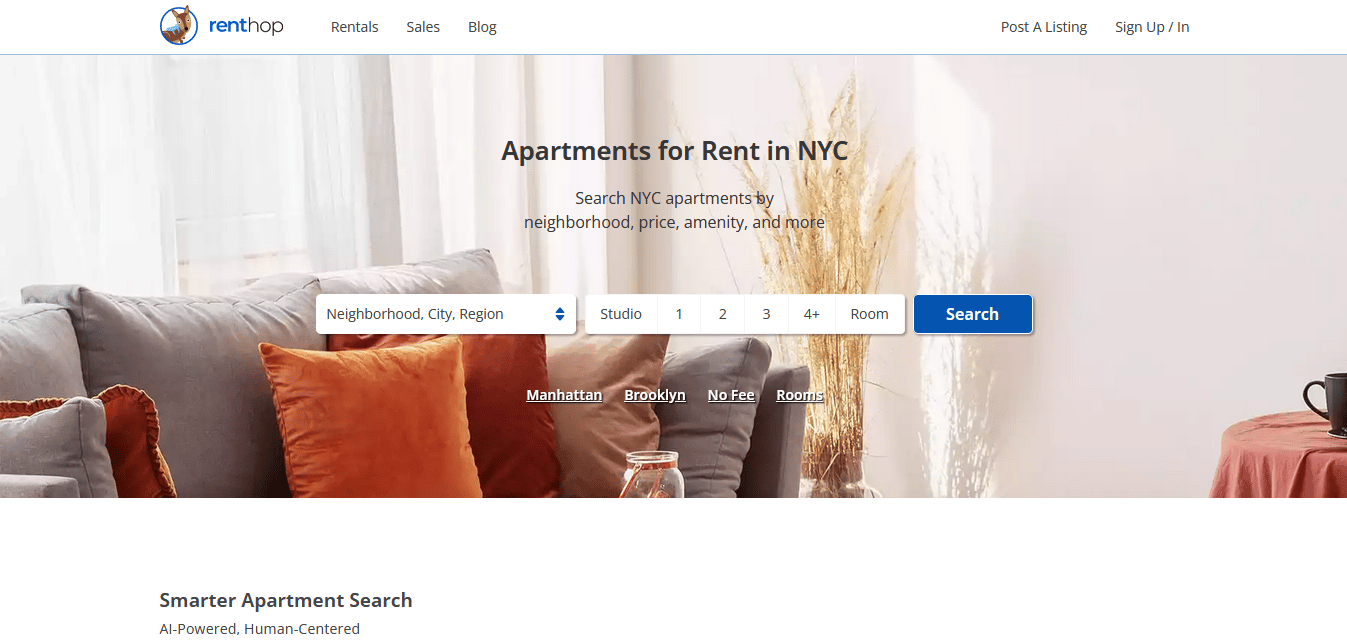 Sewa | situs persewaan terbaik untuk menemukan apartemen di NYC