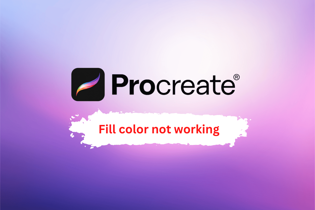 Risolto il problema con Procreate Fill Color non funzionante