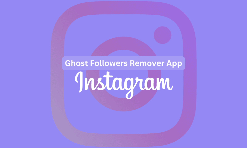 Instagram Ghost Followers Remover 앱이 있습니까?