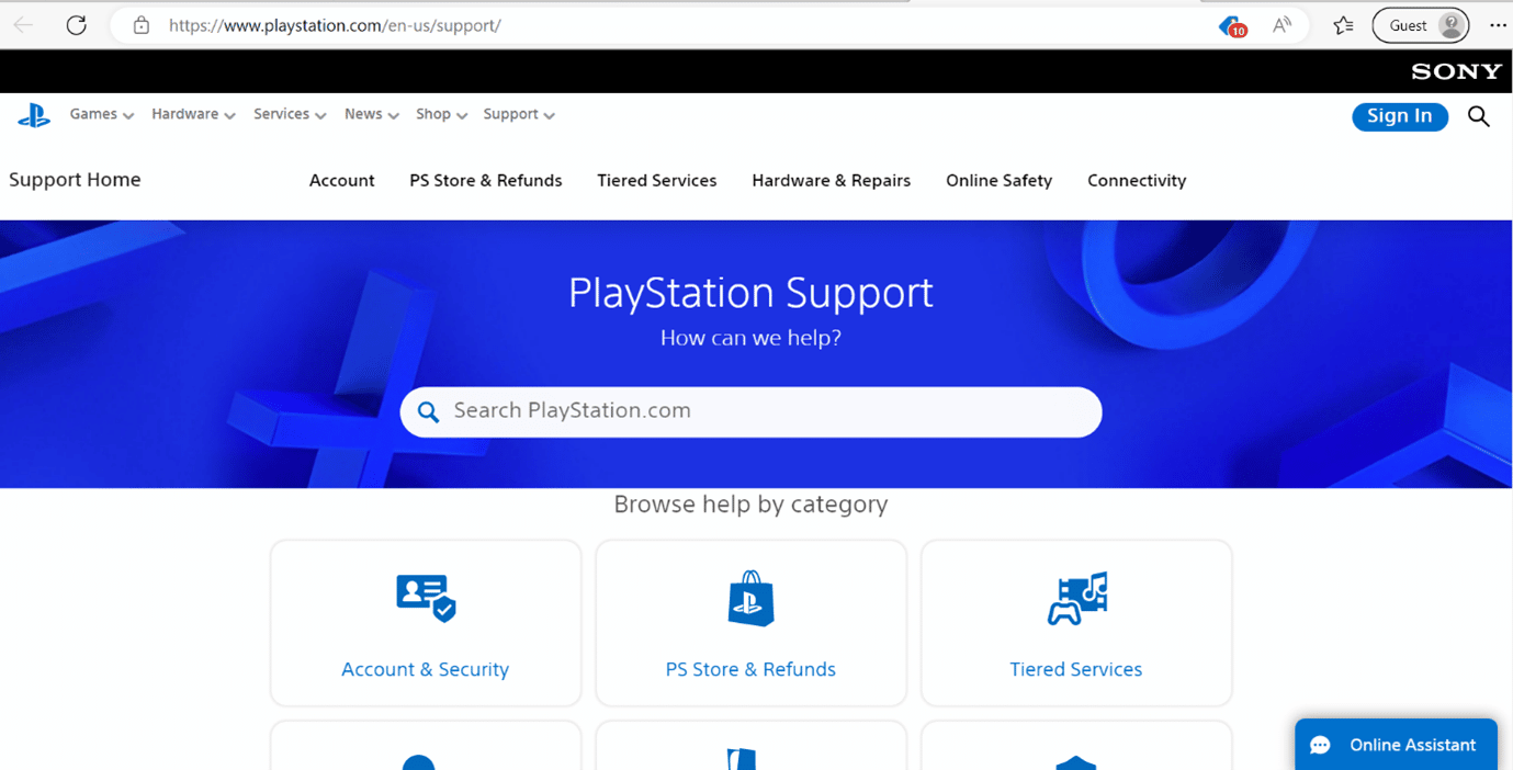 página de soporte pd. 7 formas de reparar el código de error de PlayStation NP-34957-8