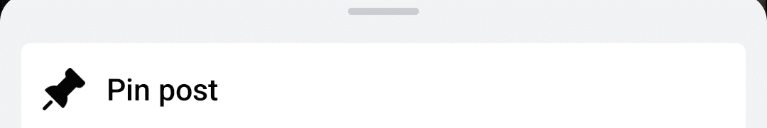 закрепить пост на фейсбуке