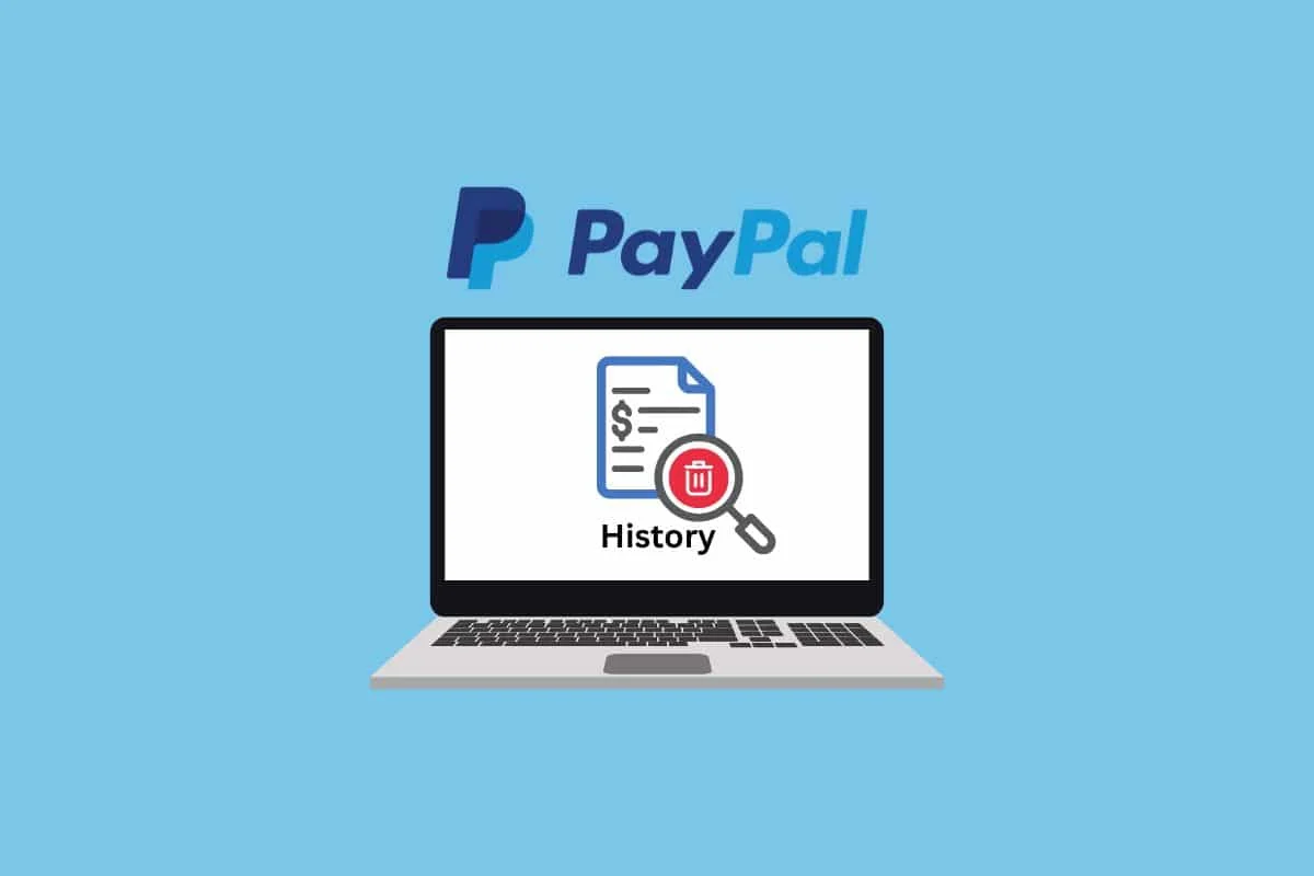 วิธีลบประวัติ PayPal