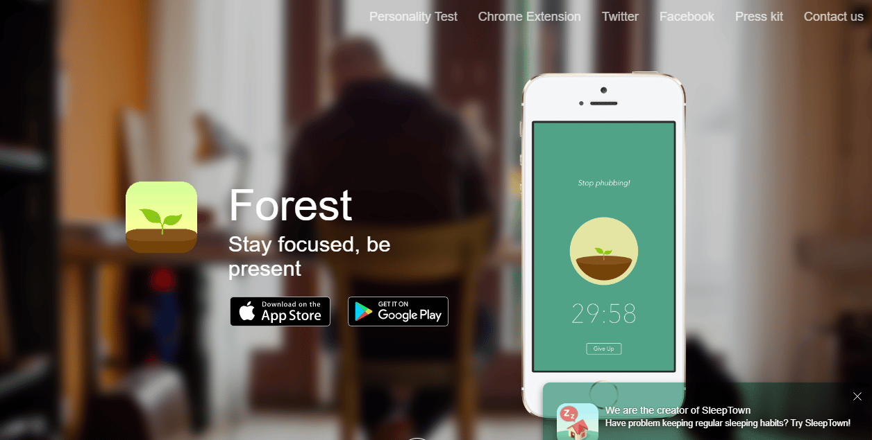 Pagina principale della foresta. 40 migliori app di produttività per lavorare più velocemente