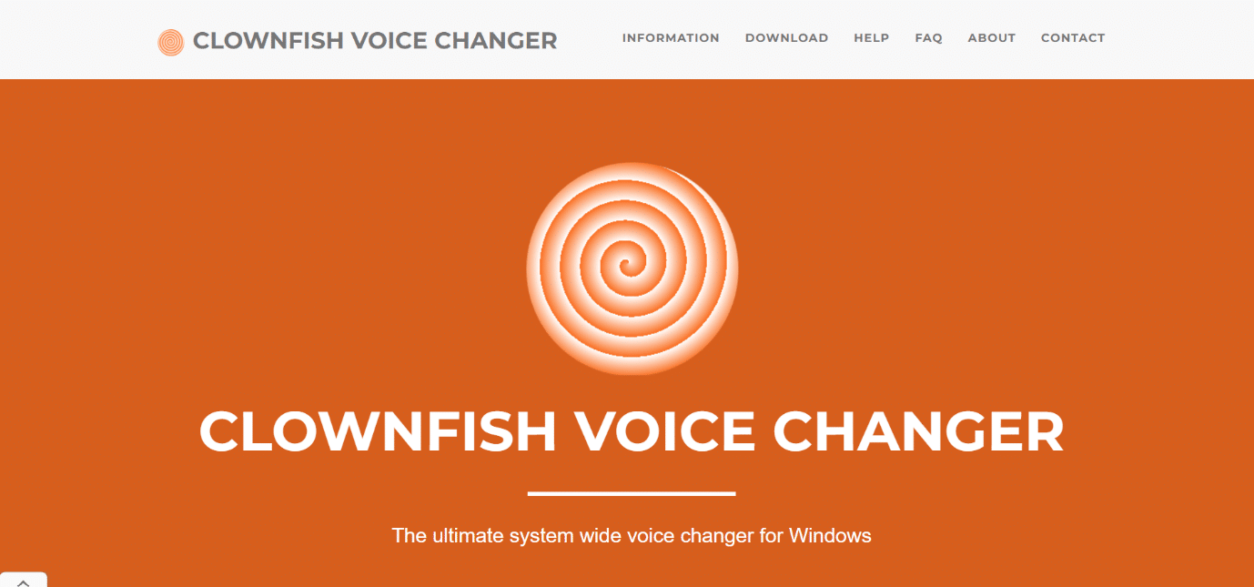 Clownfish Voice Changer