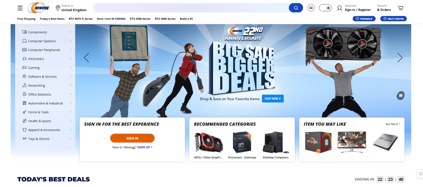 Sitio oficial de Newegg. Las 34 mejores alternativas de eBay en el Reino Unido