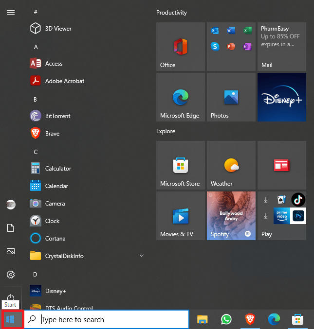 Suchen Sie das Startsymbol auf dem Desktop und klicken Sie darauf. Beheben Sie, dass Twitter Windows 11 nicht öffnet