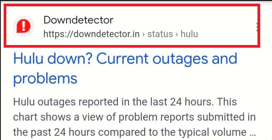 Stuknij w Downdetector