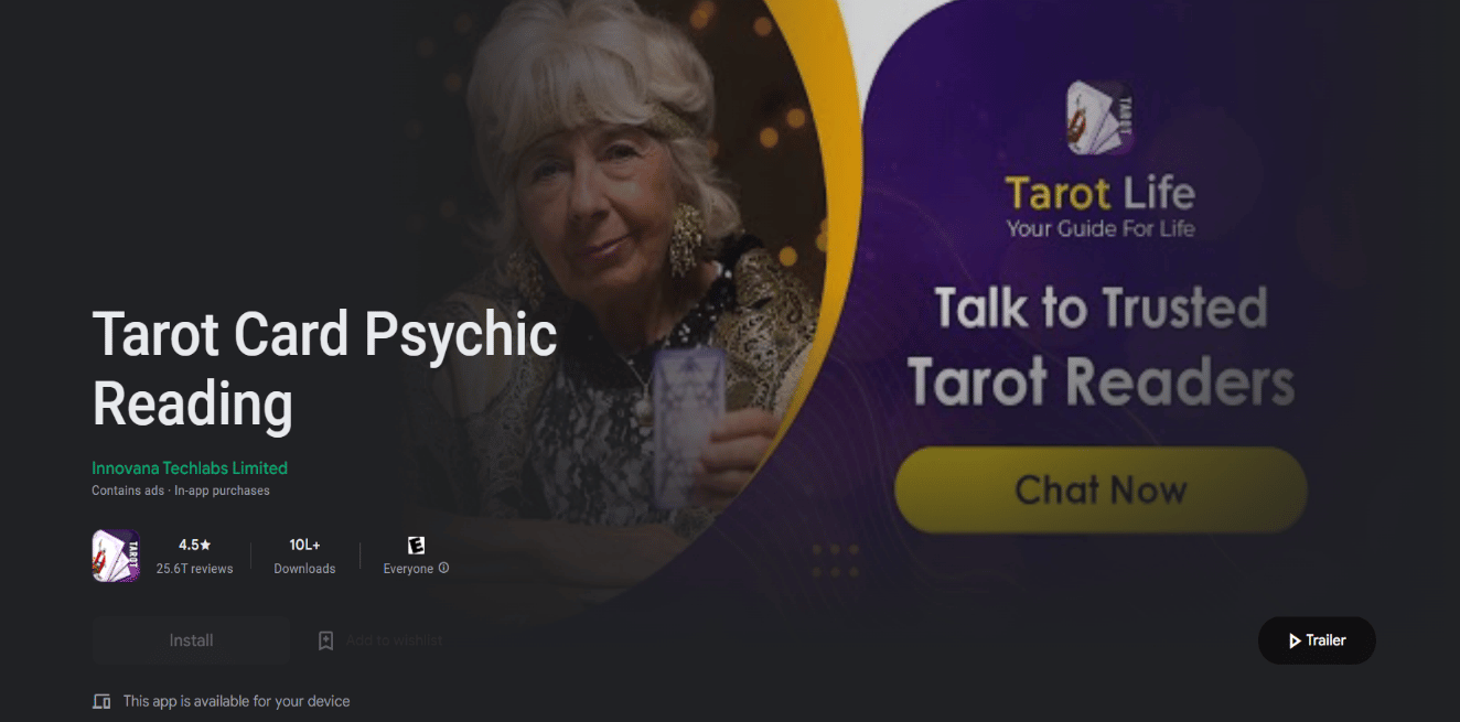 Psychiczne czytanie kart tarota