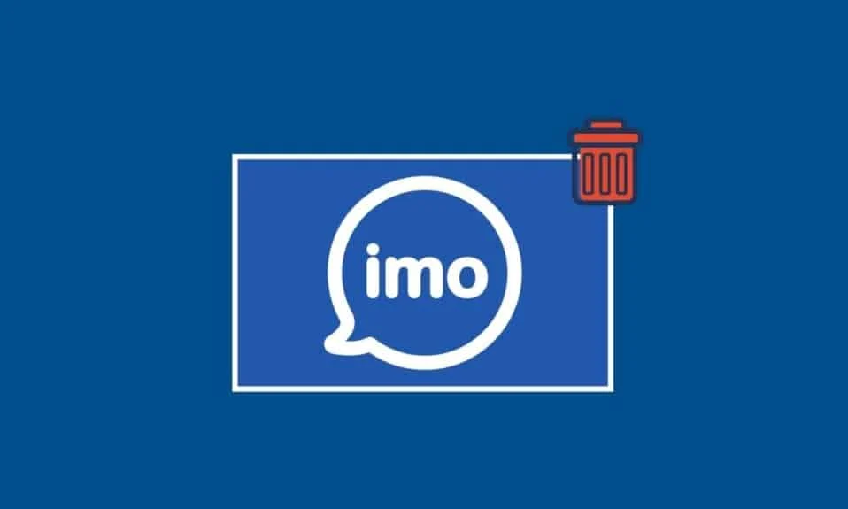 如何删除 imo 帐户